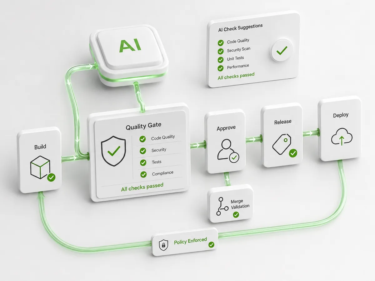 Automatisierte Quality Gates für Codequalität, Tests, Security und Freigaben