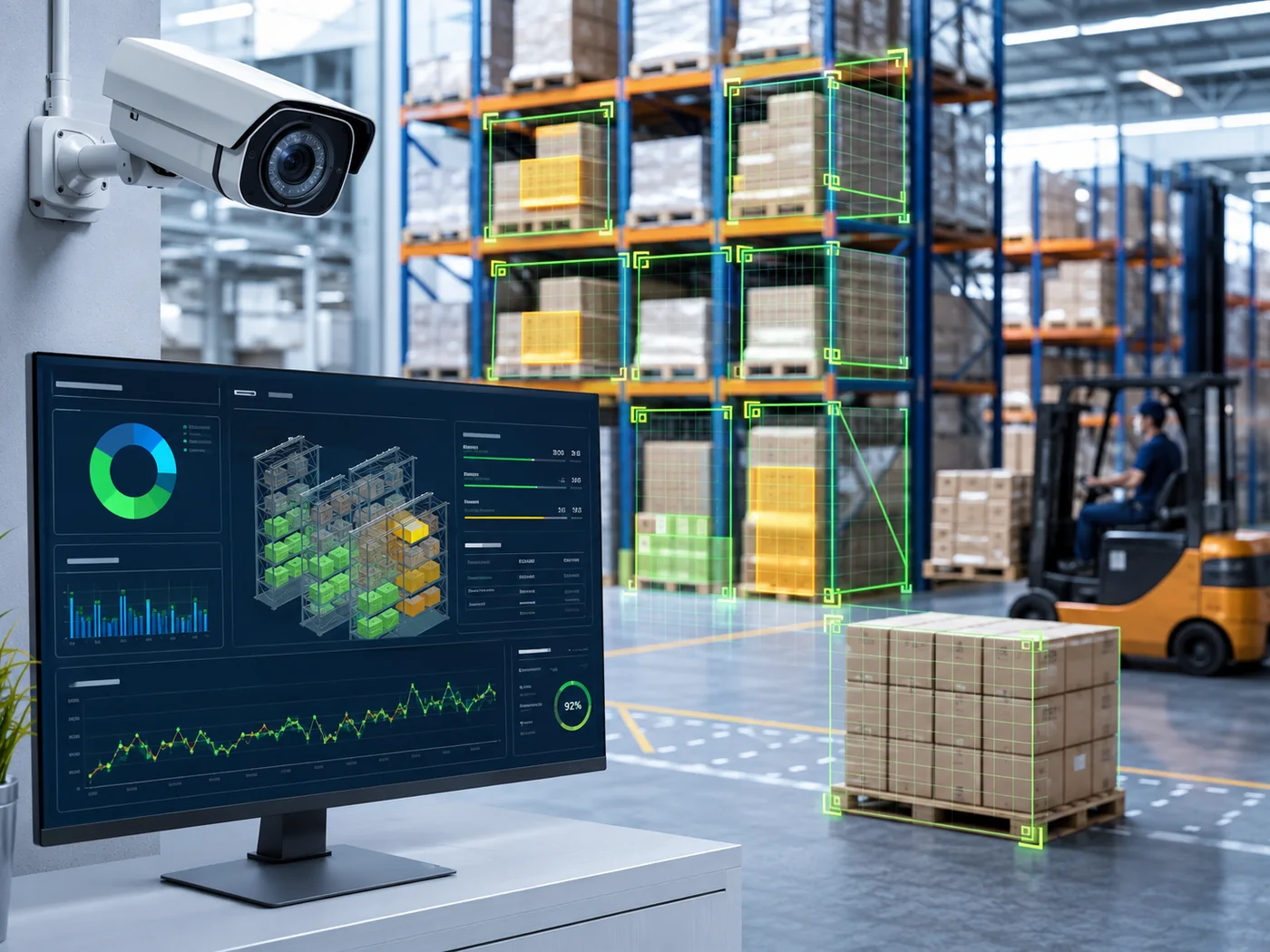 Computer Vision zur Bestandsüberwachung im Lager