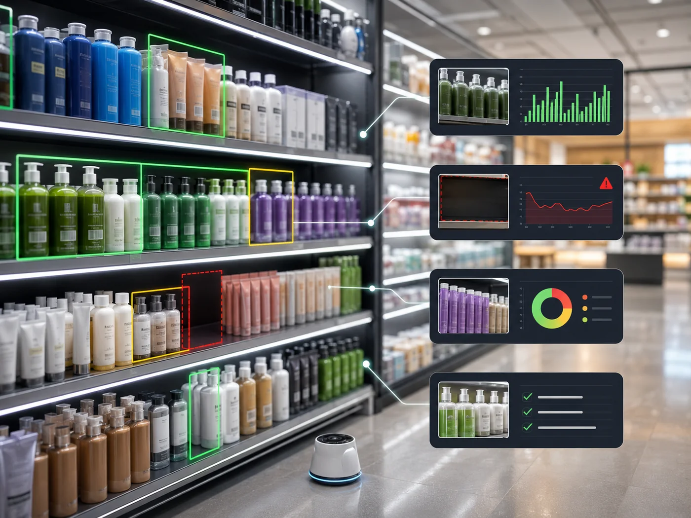 Computer Vision für Regal- und Bestandsanalyse im Einzelhandel