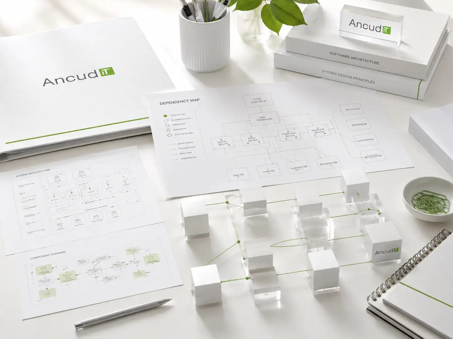 Dependency Map für Softwarearchitektur und technische Abhängigkeiten