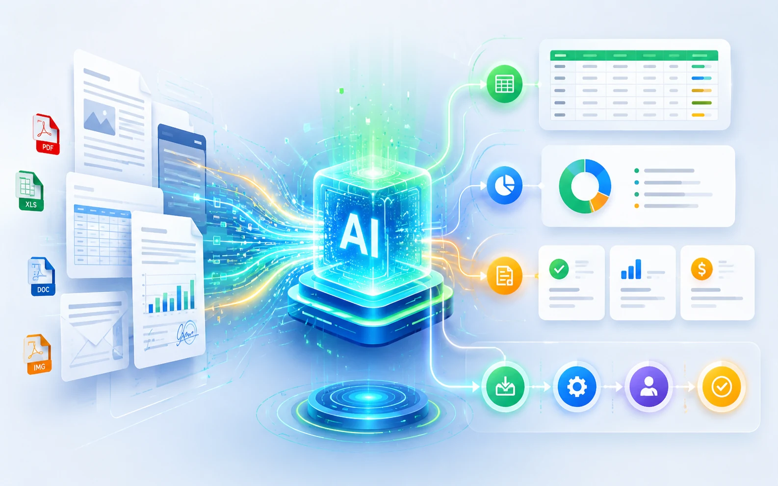 Generative AI zur Erstellung und Verarbeitung von Dokumenten