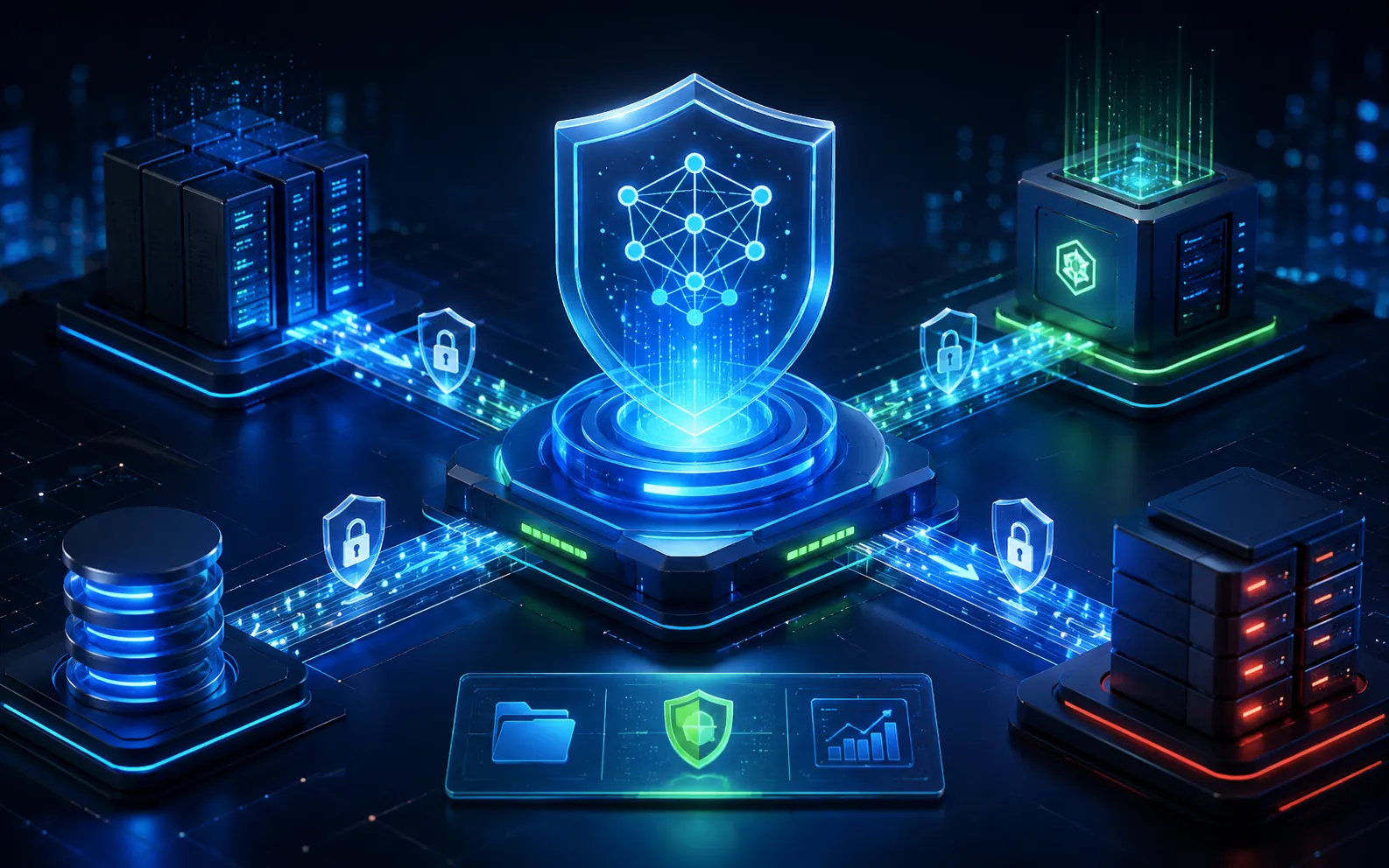Sichere Infrastruktur für Generative-AI-Anwendungen mit kontrollierten Datenströmen