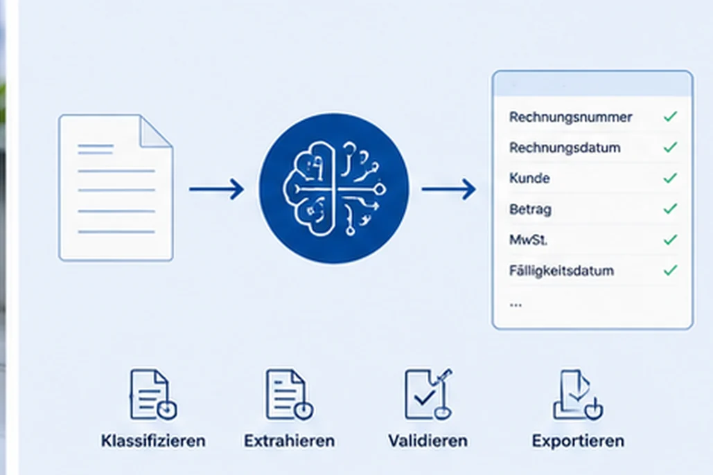 IDP für Datenextraktion und Validierung