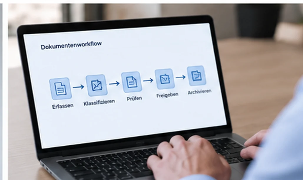 Intelligenter Dokumentenworkflow für Freigabe und Archivierung