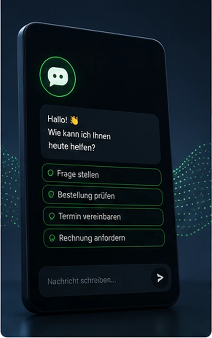 KI-Beratung für einen KI-Chatbot im Kundenservice mit automatisierten Antworten