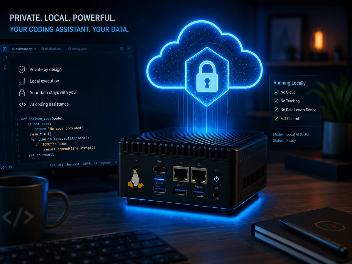 Lokale KI-Infrastruktur mit Datenschutz für individuelle Entwicklungsworkflows