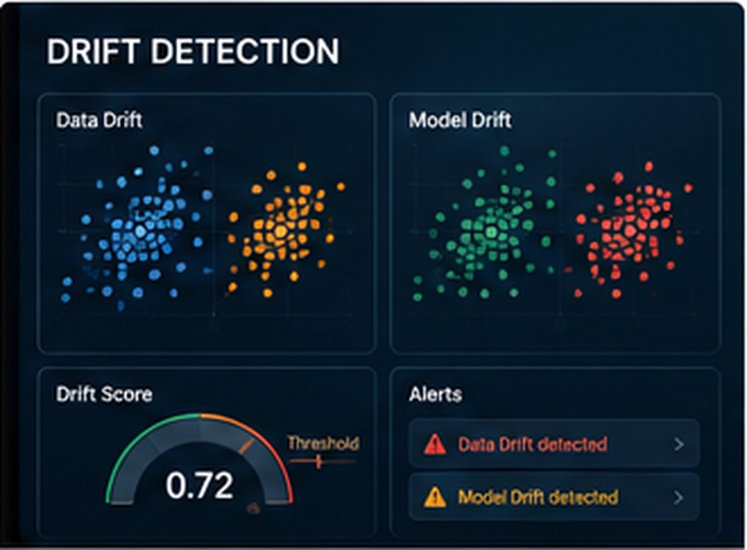 Data Drift und Model Drift erkennen