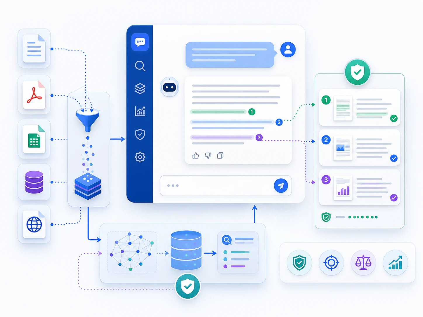 Datenfluss und Systemintegration für RAG-Software in Unternehmen