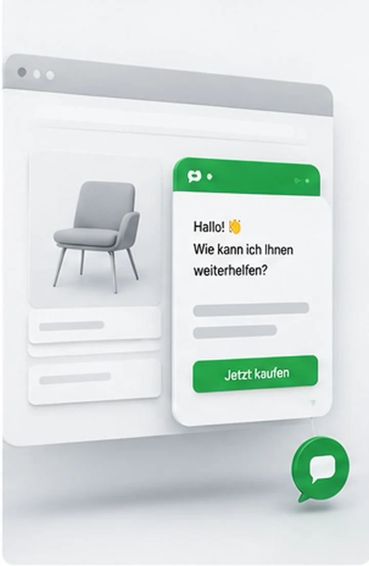 KI-Beratung für einen Website-Chatbot zur Beratung, Leadgenerierung und Conversion