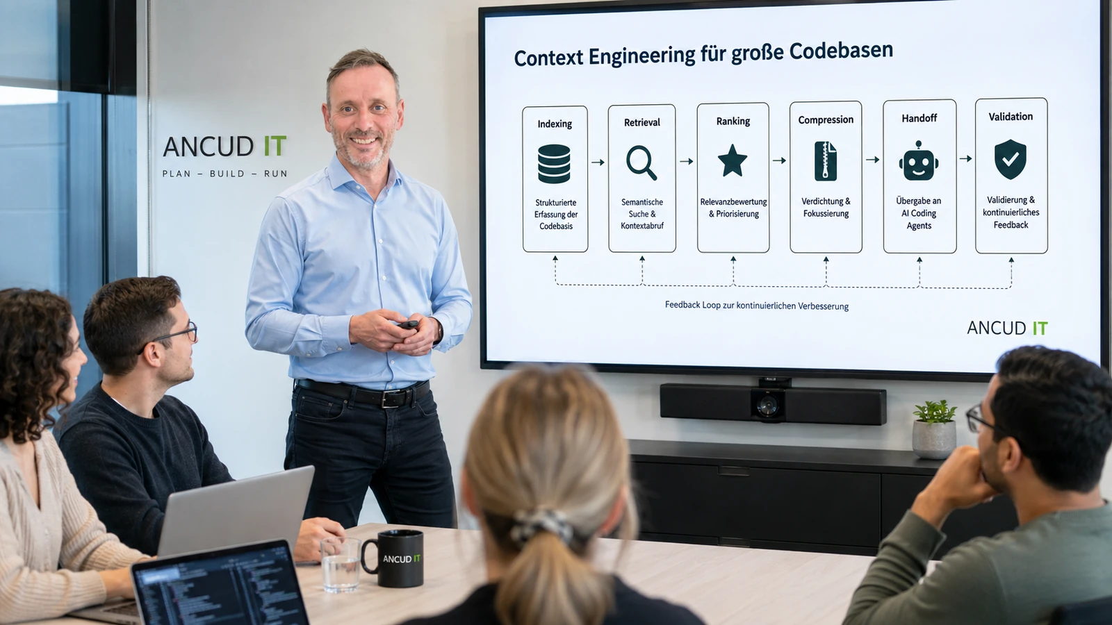 Context Engineering für große Codebasen mit strukturierter Context Pipeline