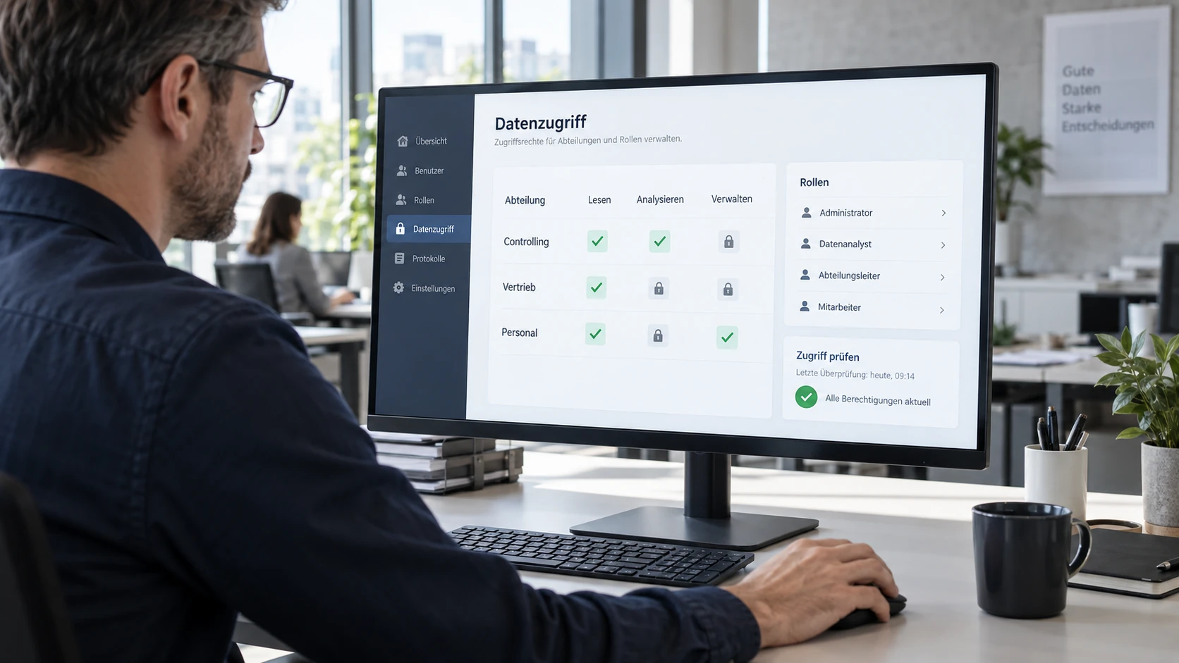 Berechtigungssteuerung als Grundlage für kontrollierten Datenzugriff im Unternehmen
